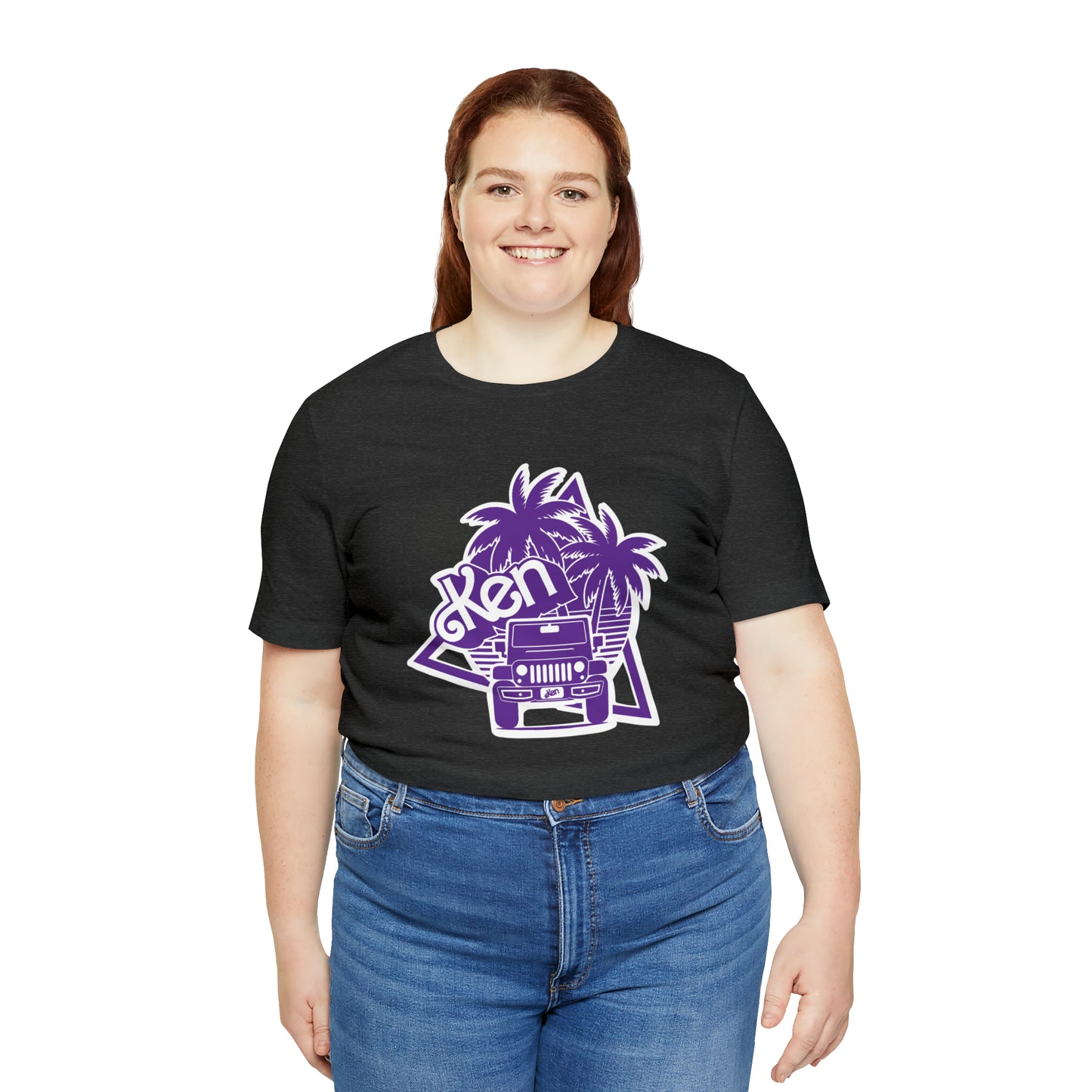 All Purple Ken, Beep Beep KEN Jeep, Unisex Jersey Short Sleeve Tee