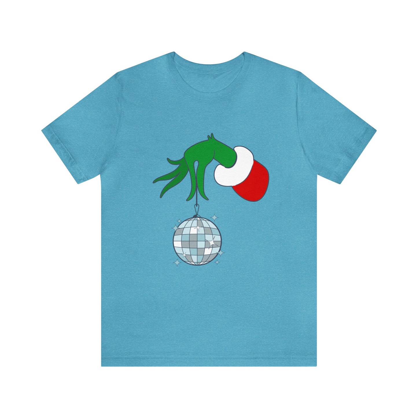 Grinchy Groovy and Bright Jingle Disco Ball - Unisex T-shirt