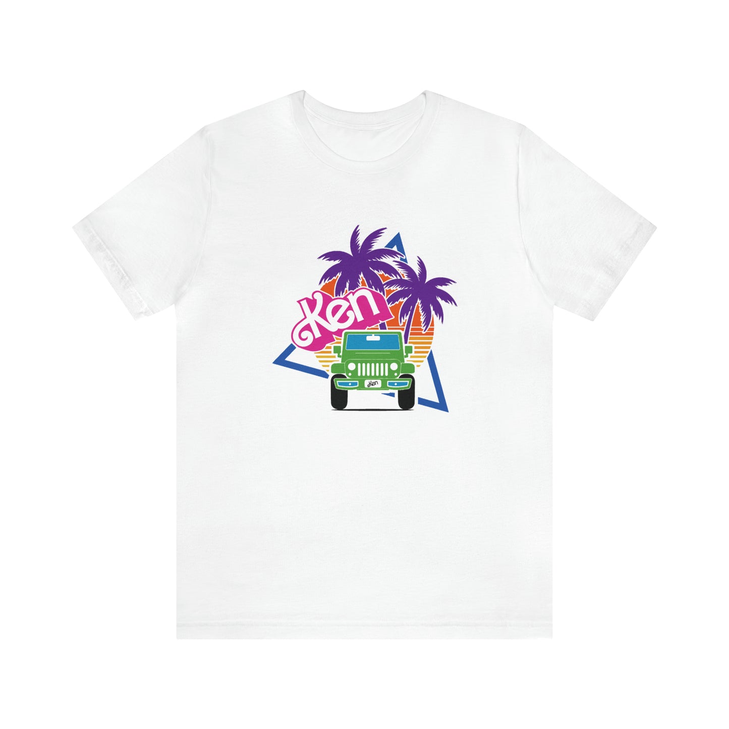 Green Ken, Beep Beep KEN Jeep, Unisex Jersey Short Sleeve Tee