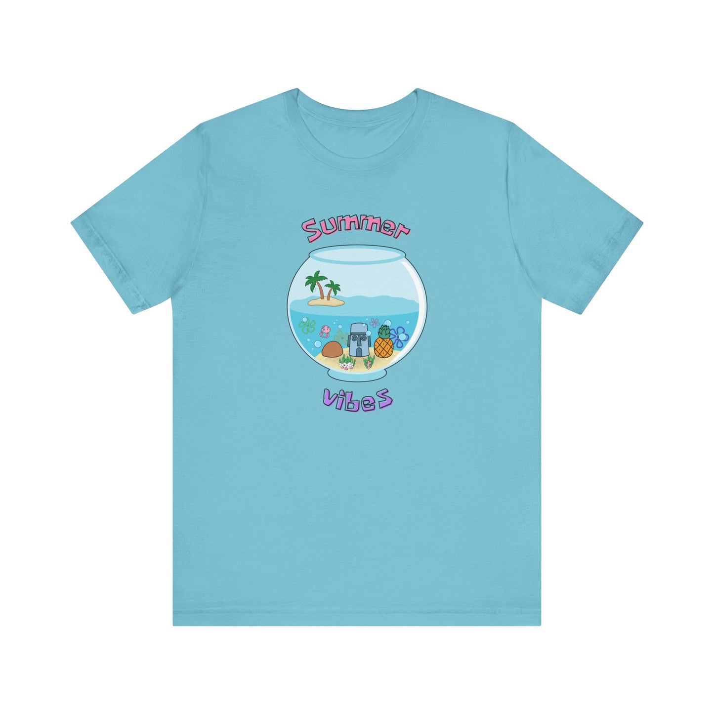 Bikini Bottom Bowl Summer Text - Unisex Shirt