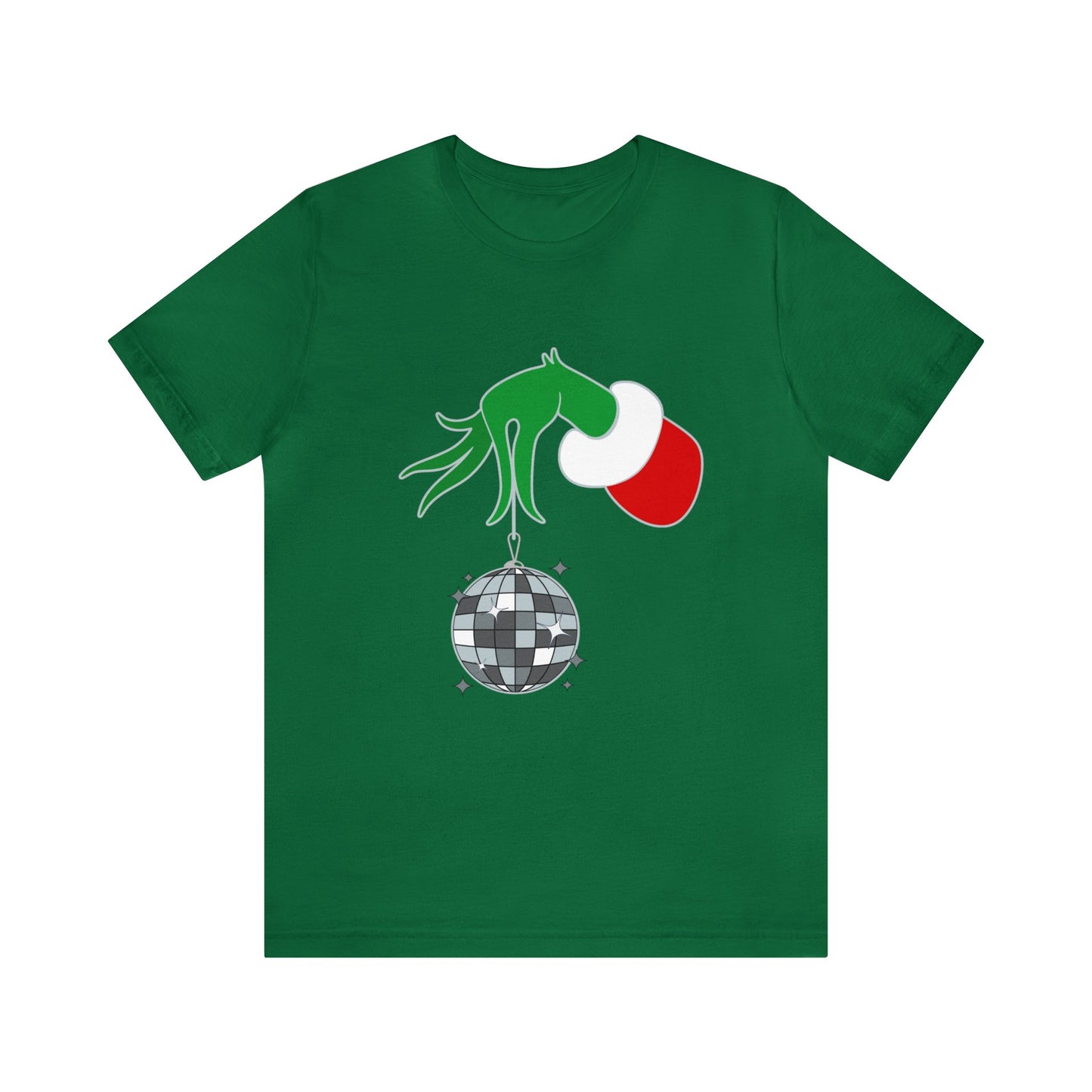 Grinchy Groovy and Bright Jingle Disco Ball - Unisex T-shirt