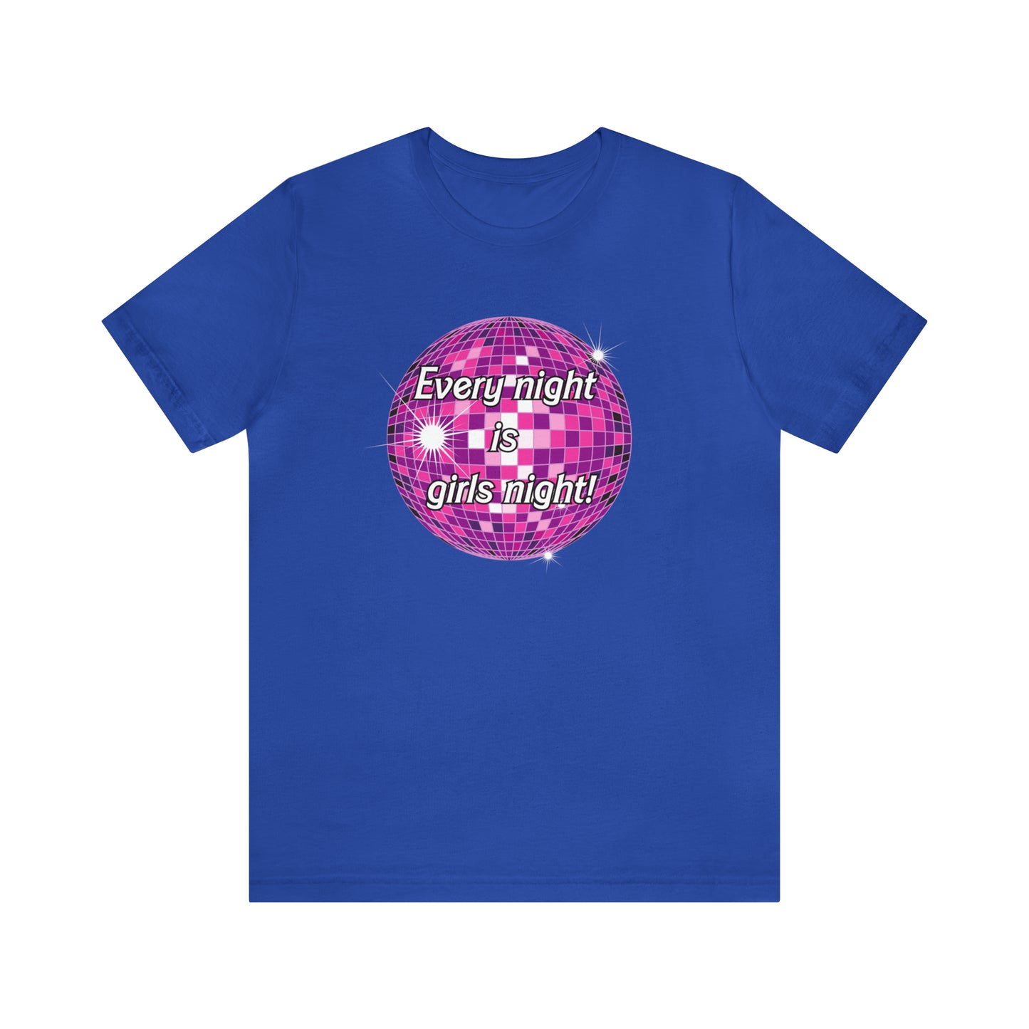 Disco Girls Night barbie, Unisex Jersey Short Sleeve Tee