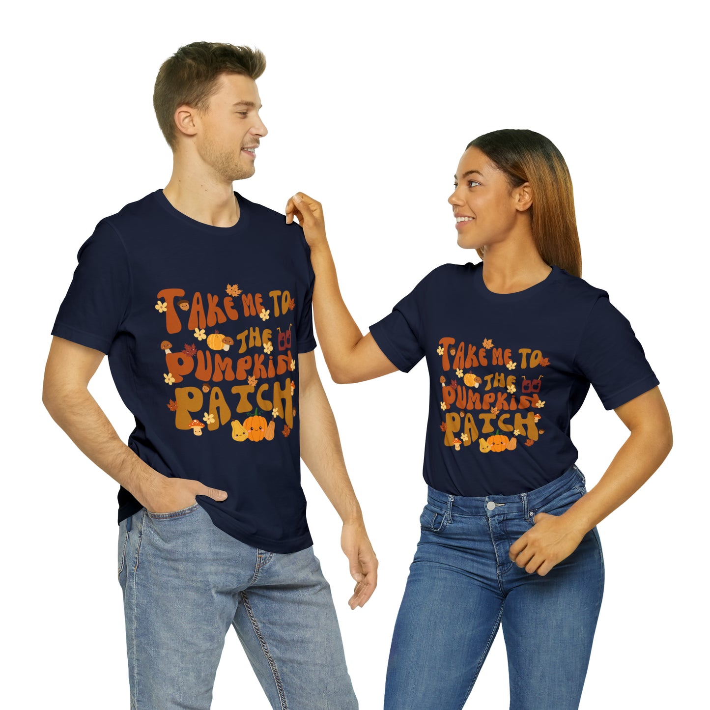 Take me to the Pumpkin Patch, Unisex Jersey Short Sleeve Tee