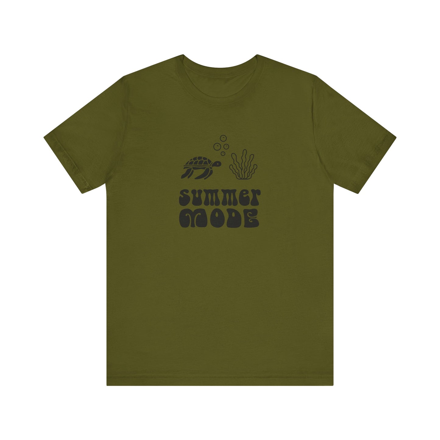 Turtle Summer Mode (Sea Salt Sand) - Unisex Shirt