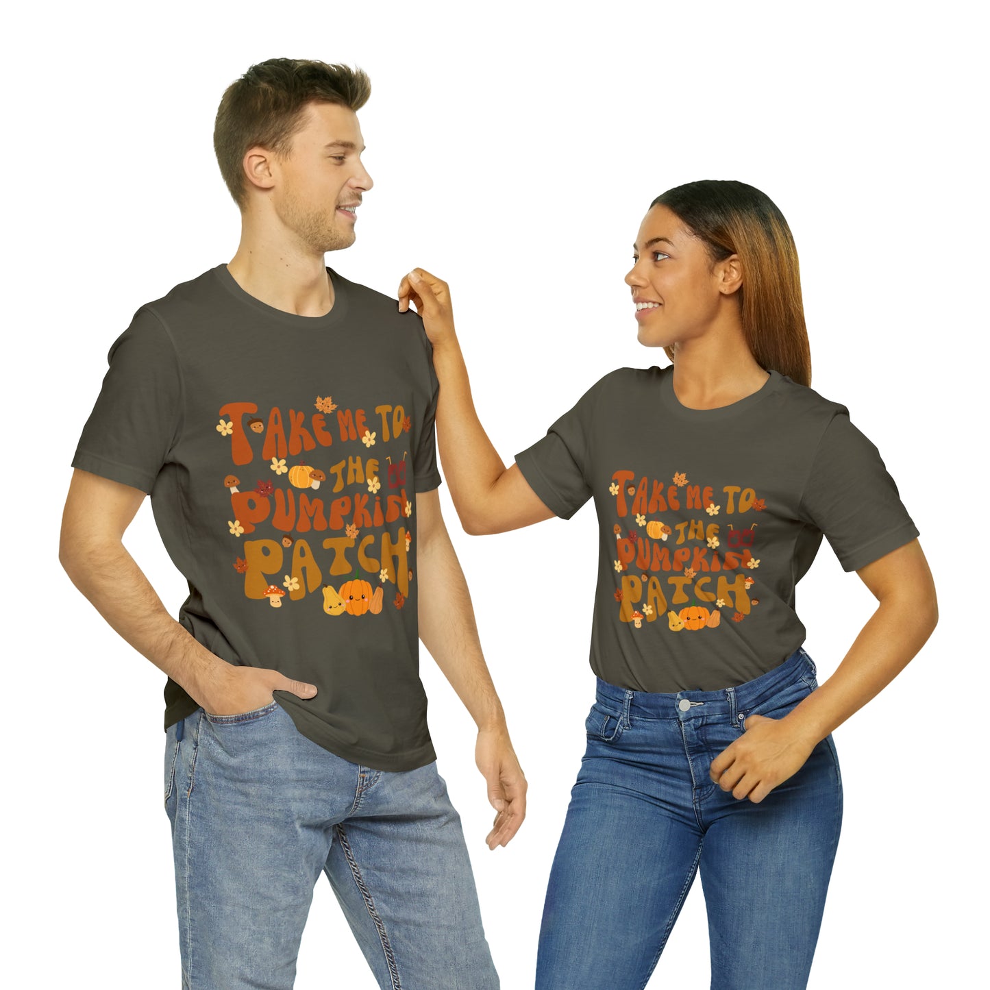 Take me to the Pumpkin Patch, Unisex Jersey Short Sleeve Tee