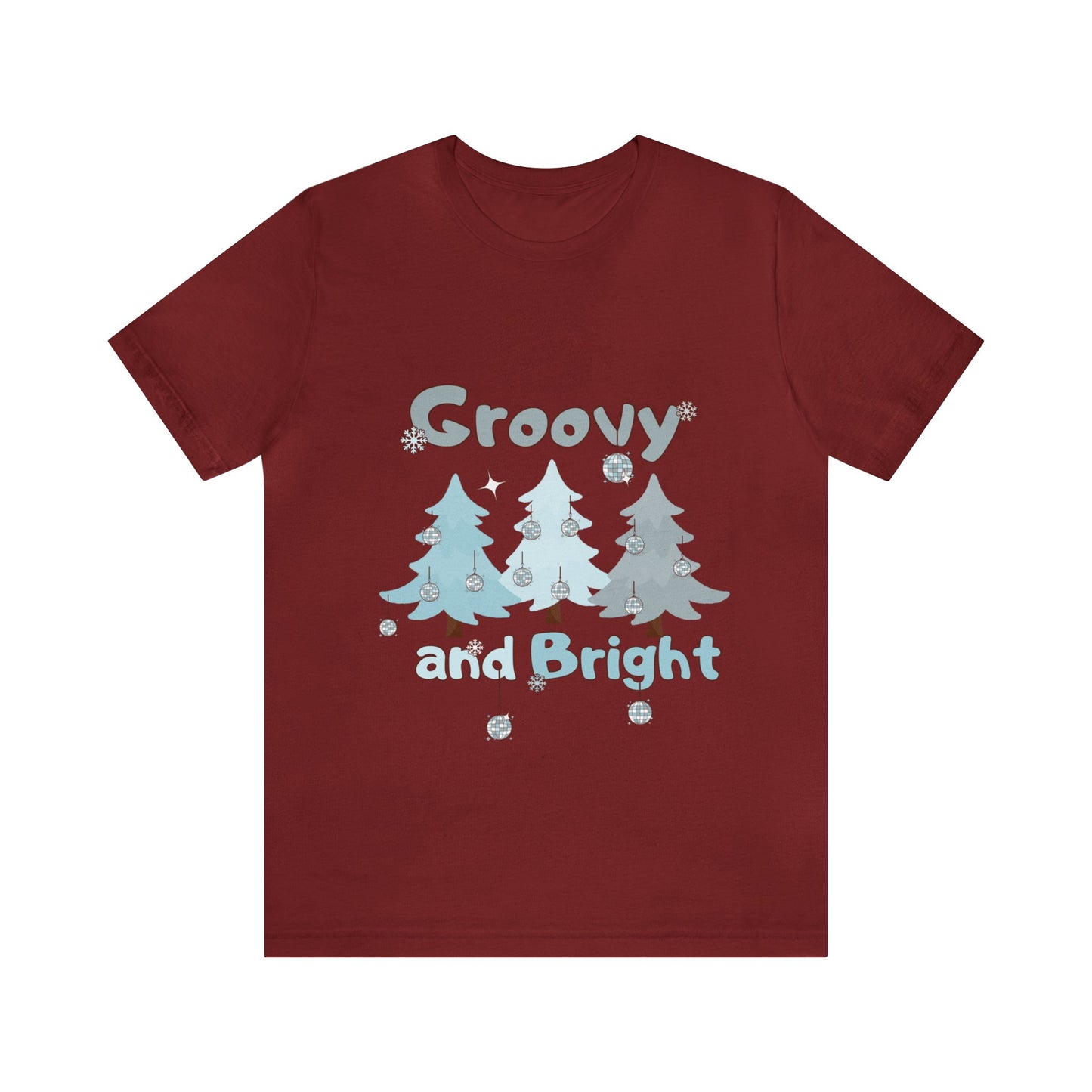 Merry and Bright Jingle Ball Christmas Tree - Unisex T-shirt