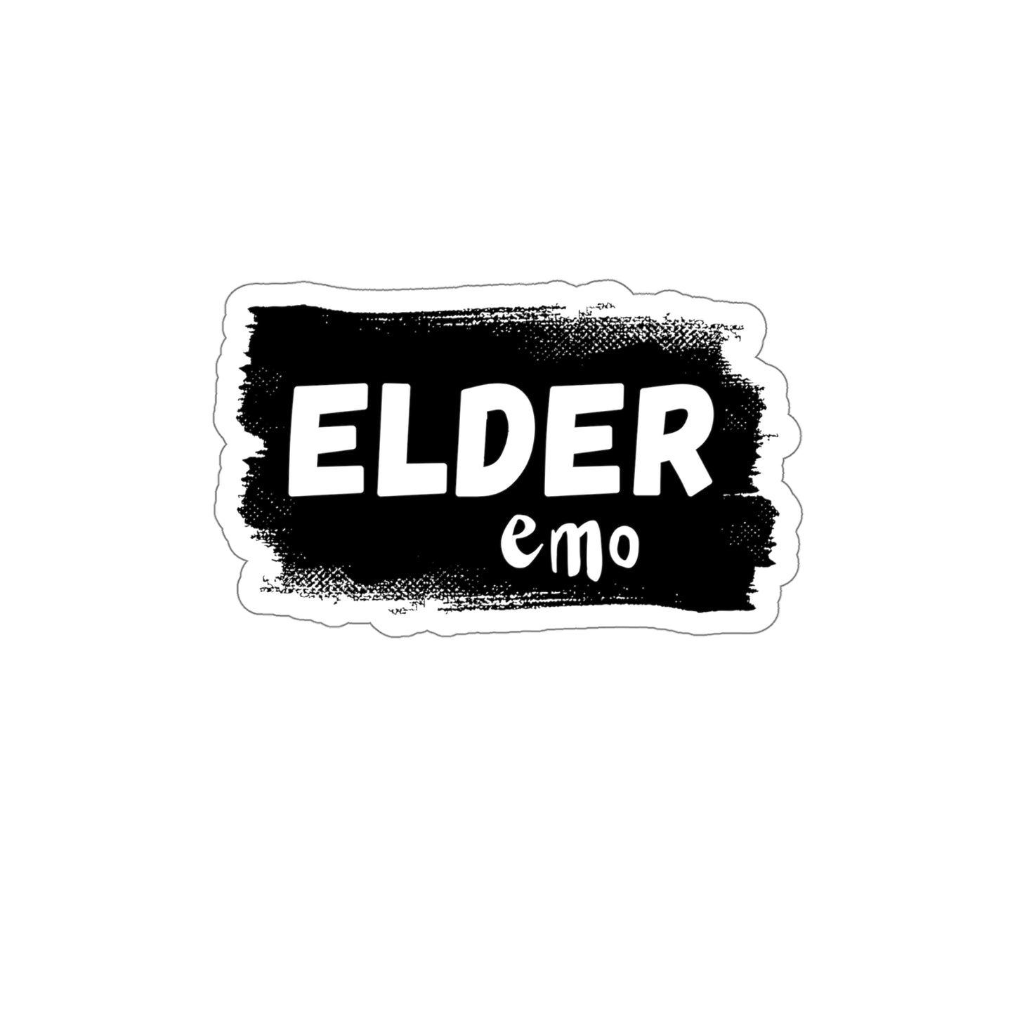 Elder Emo Sticker Version 3,  3" x 3'