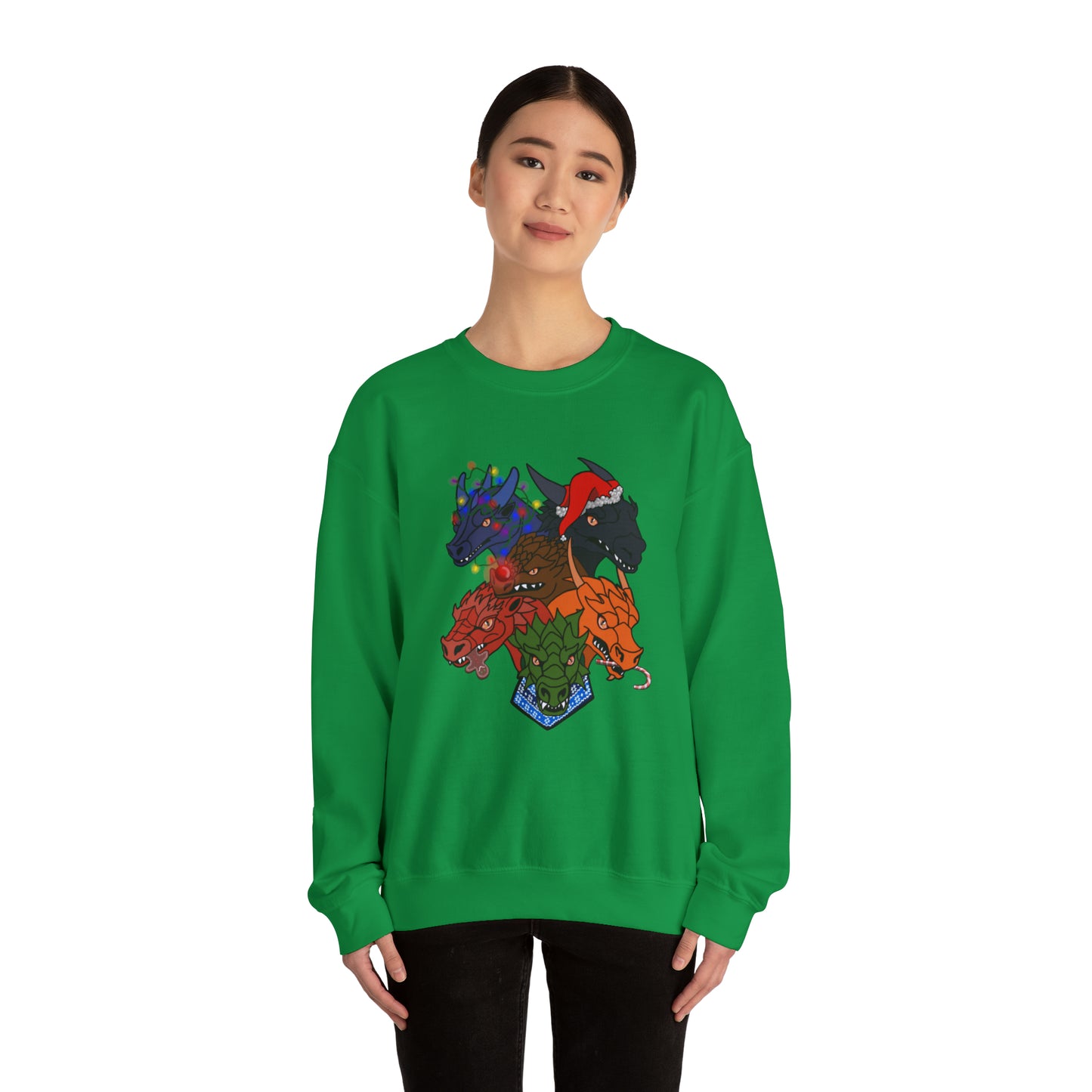 Dragon Christmas Simple - Unisex Sweatshirt