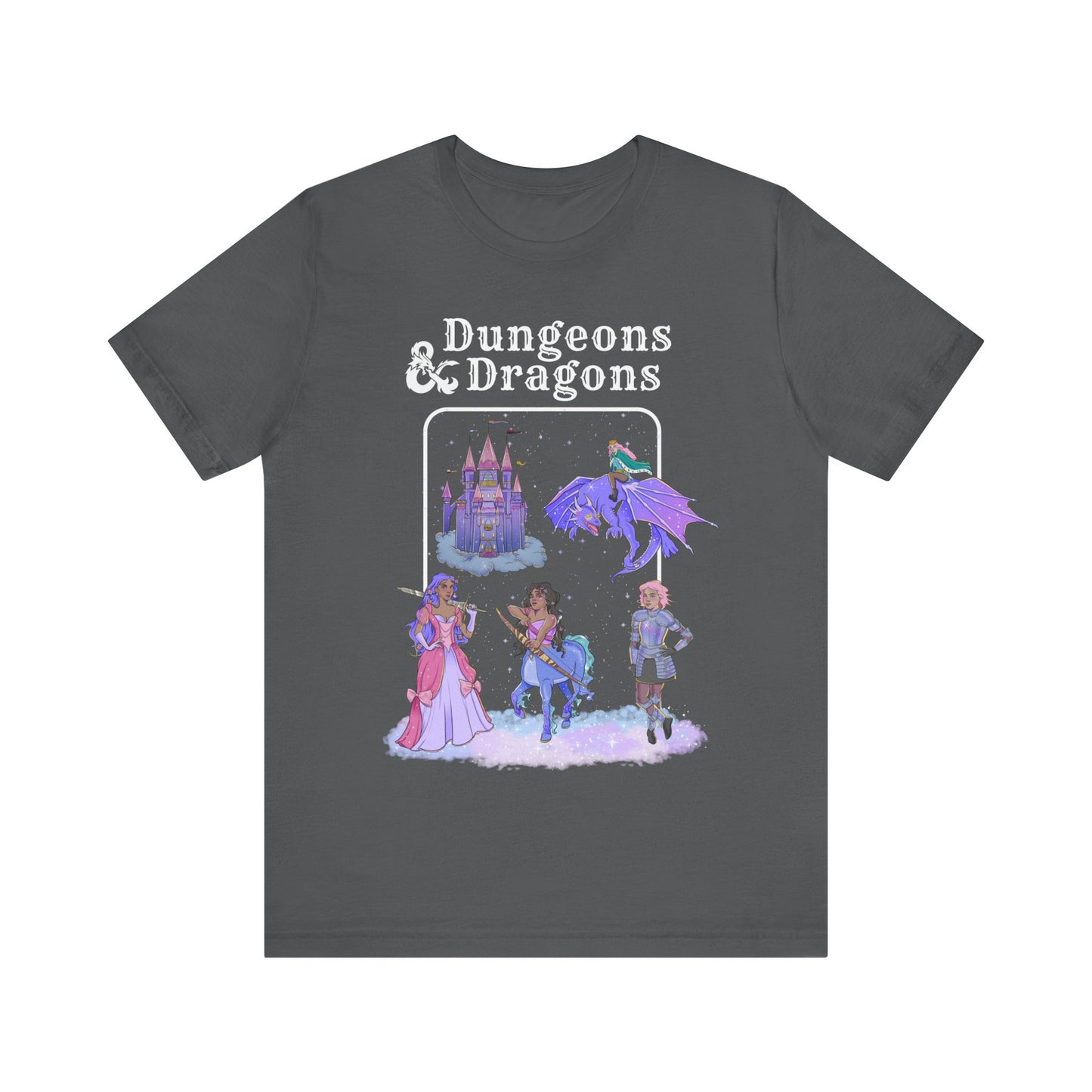 Cotton Candy Dragon Dungeons - Unisex T-shirt