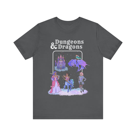 Cotton Candy Dragon Dungeons - Unisex T-shirt