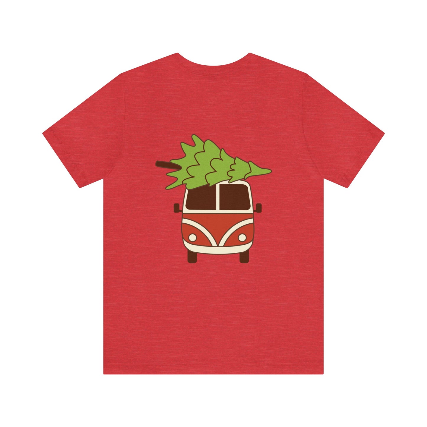 Groovy Christmas with back design - Unisex T-shirt
