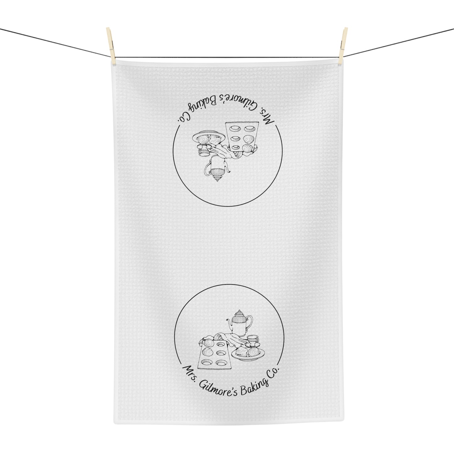 Mrs. Gilmore's Baking Company Tea Towel