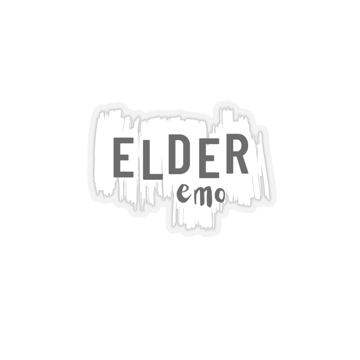 Elder Emo Sticker Version 1,  3" x 3'