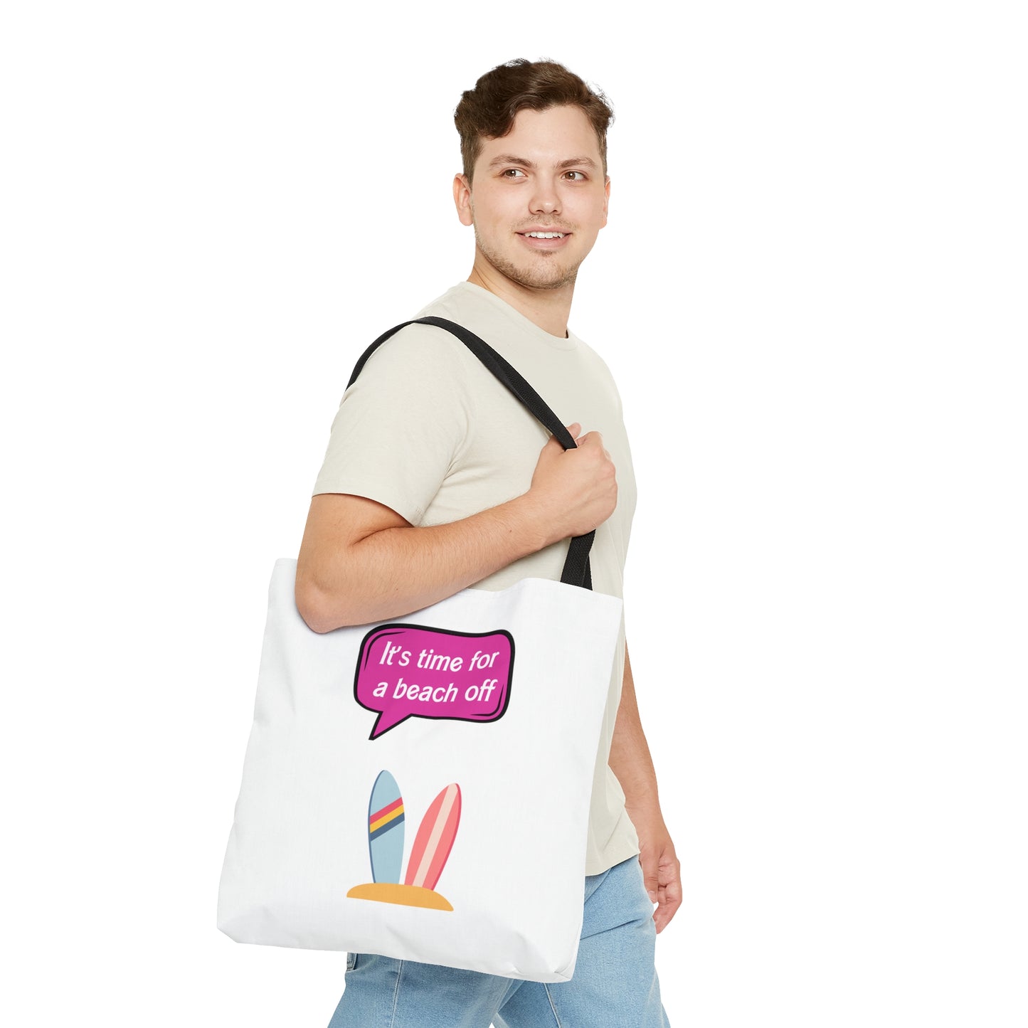 Time for a Beach Off! Tote Bag