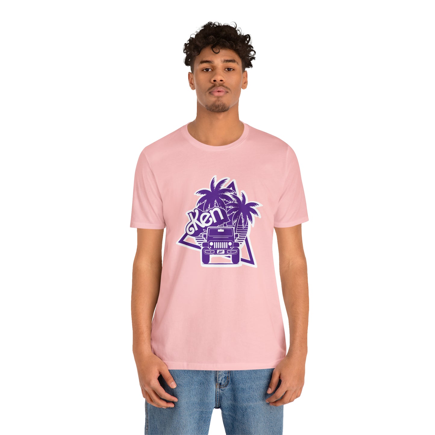 All Purple Ken, Beep Beep KEN Jeep, Unisex Jersey Short Sleeve Tee