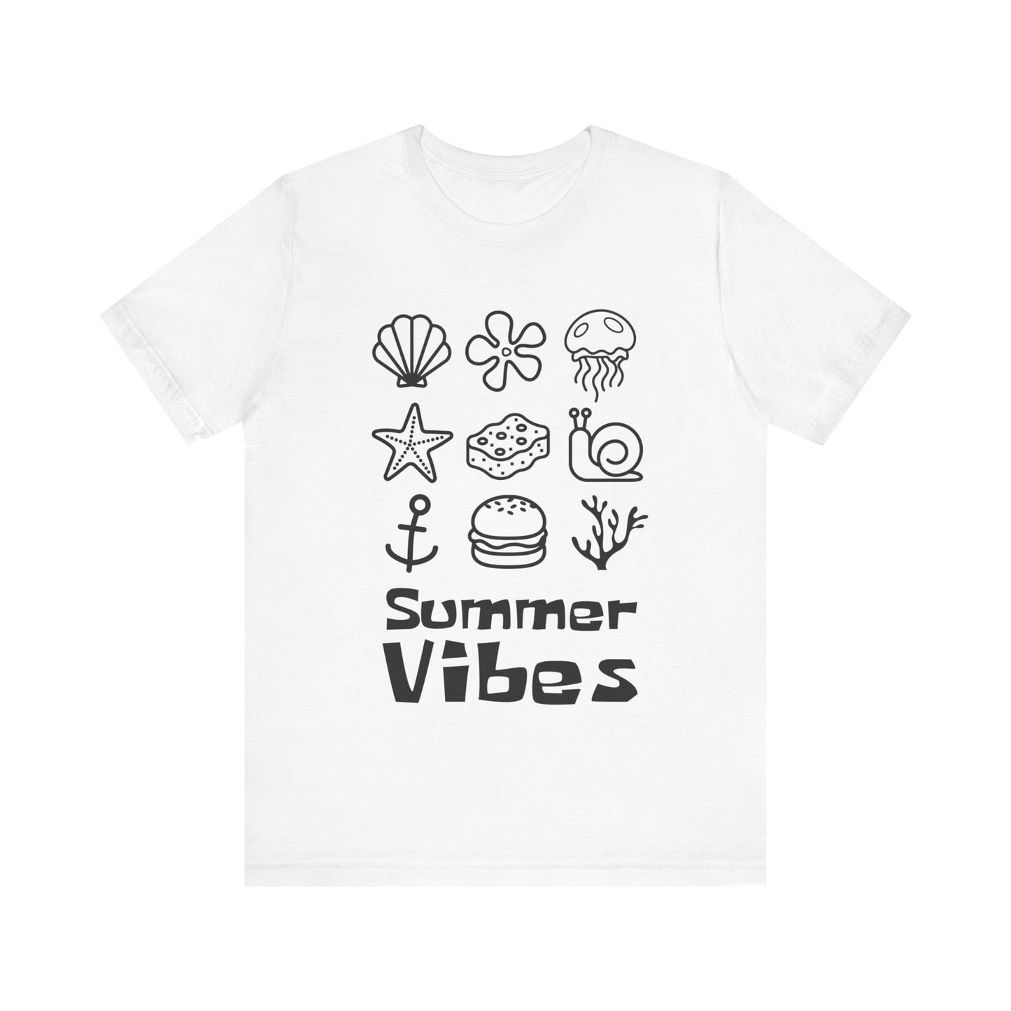 Spongey Summer Grid - Unisex Shirt