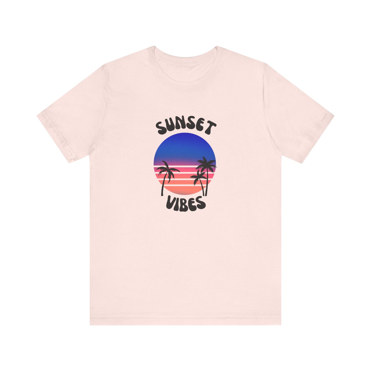 Blue Sunset Vibes (Sea Salt Sand) - Unisex Shirt