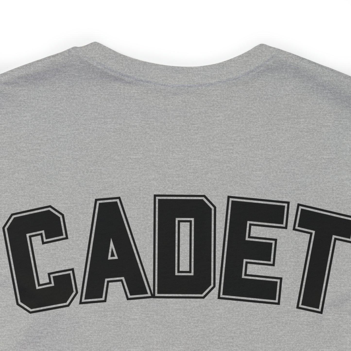 Cadet Back - Black Textured Tairn Collegiate