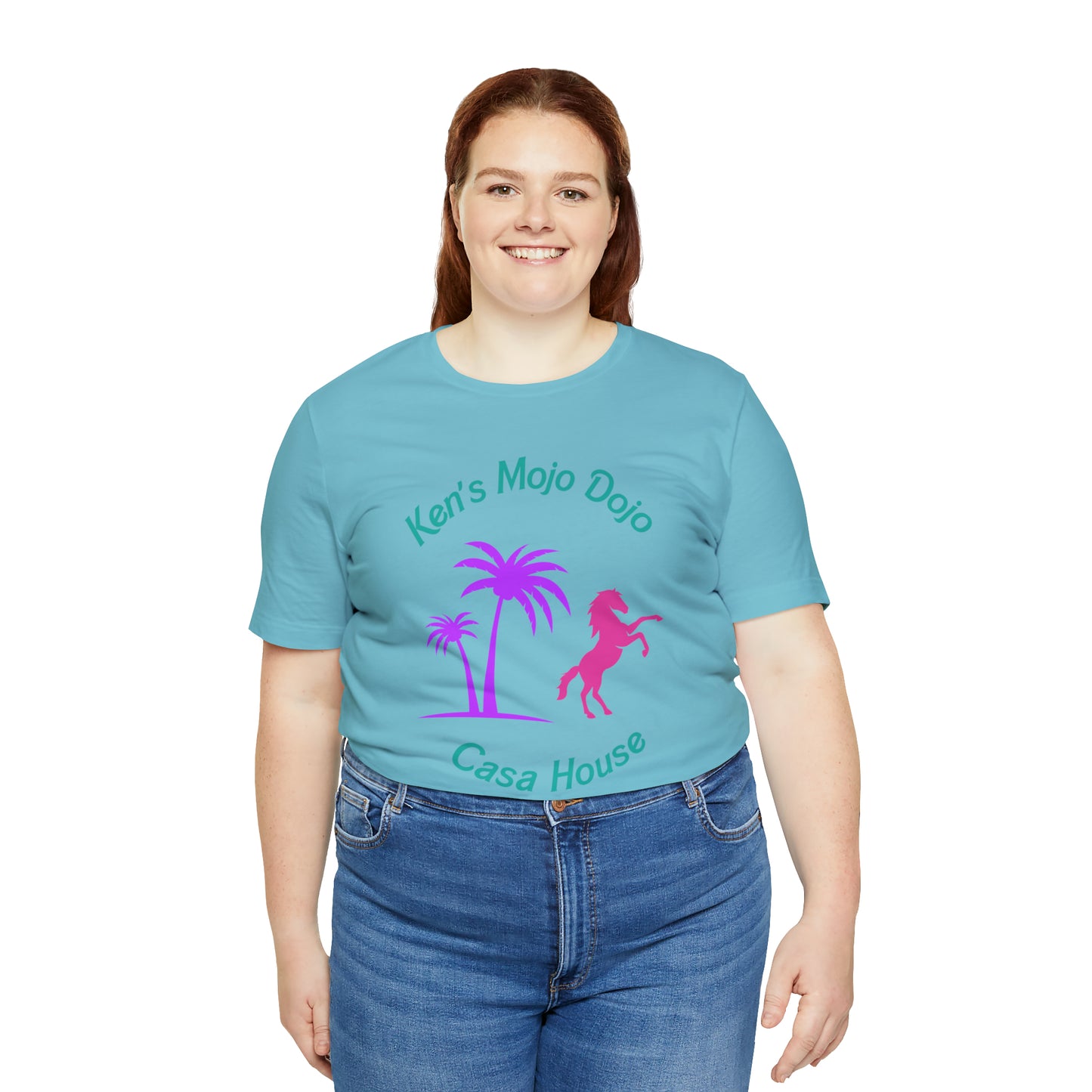 Palm Horse, Mojo Dojo Casa House, Unisex Jersey Short Sleeve Tee