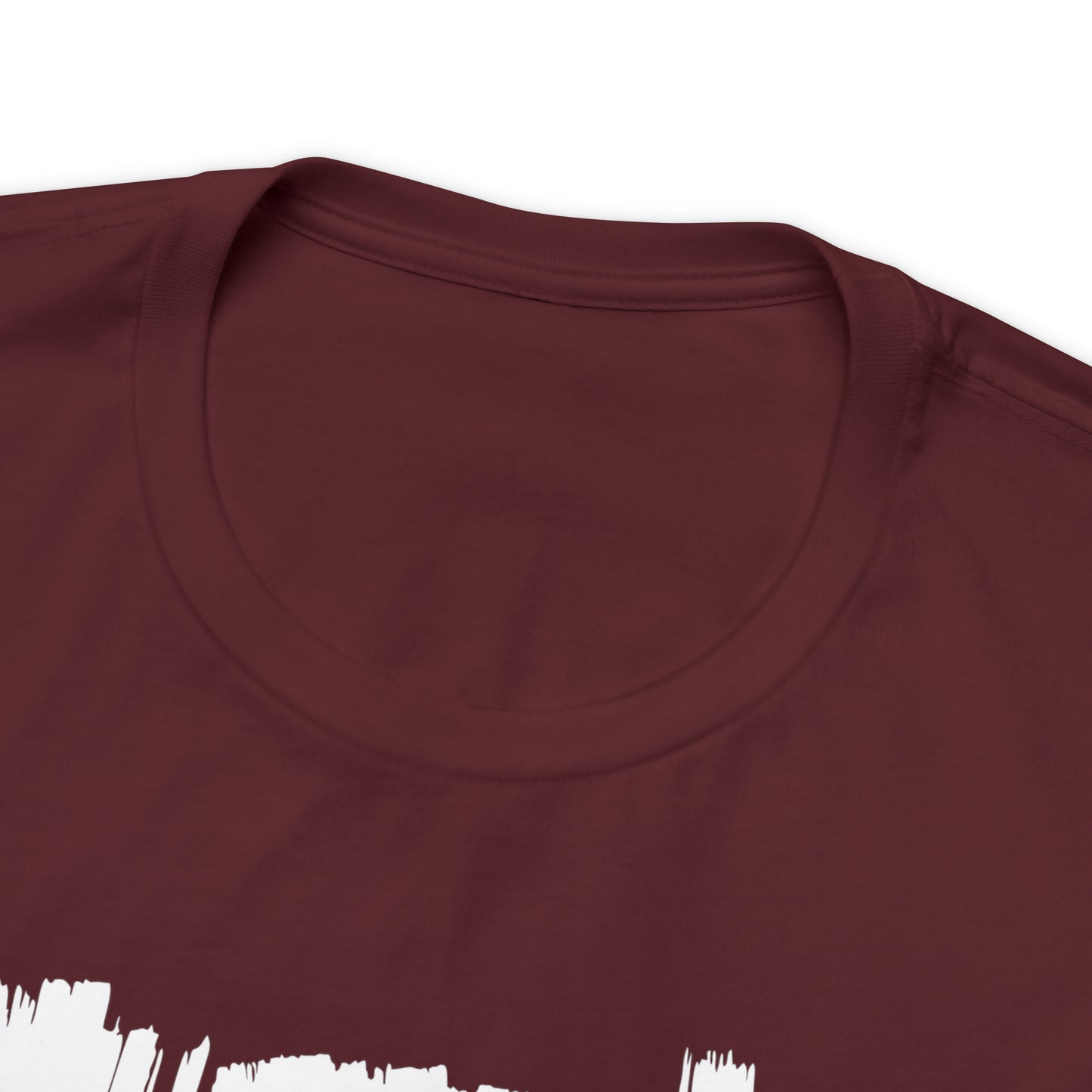 Vertical paint WHITE LETTER Elder Emo, Unisex Jersey Short Sleeve Tee