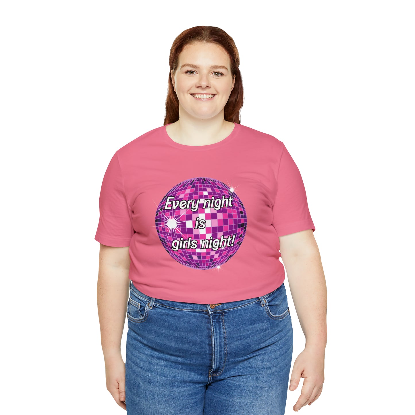 Disco Girls Night barbie, Unisex Jersey Short Sleeve Tee