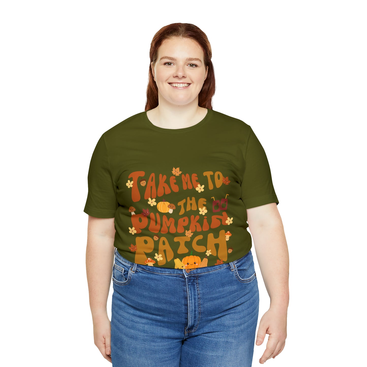 Take me to the Pumpkin Patch, Unisex Jersey Short Sleeve Tee