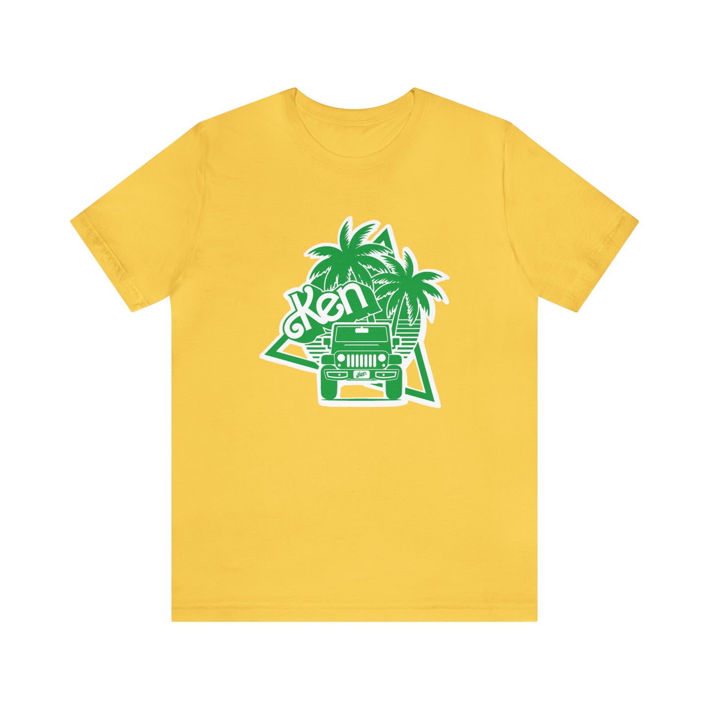 All green Ken, Beep Beep KEN Jeep, Unisex Jersey Short Sleeve Tee