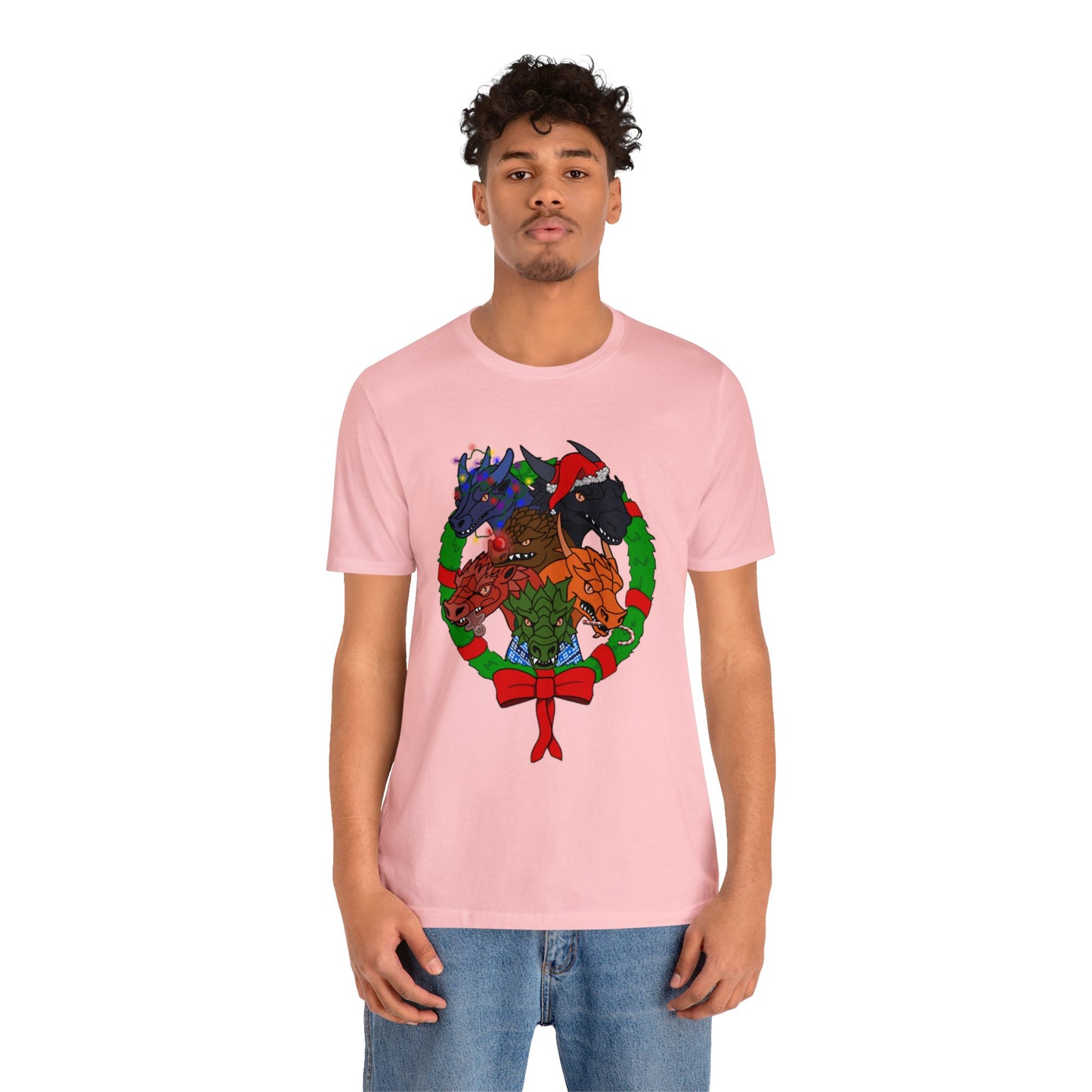 Dragon Christmas with no snow version - Unisex T-shirt