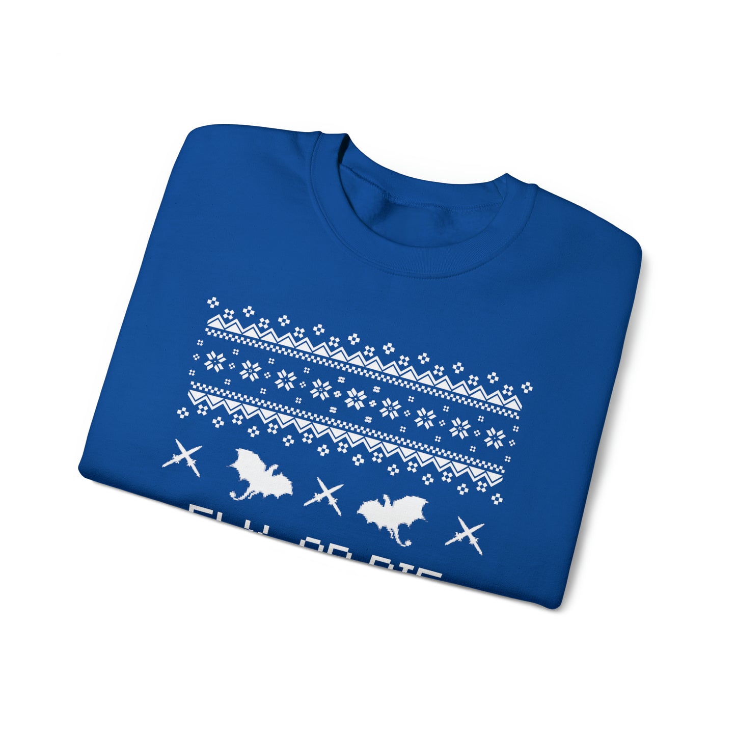 8-Bit Dragon Christmas version 2 - Unisex Sweatshirt
