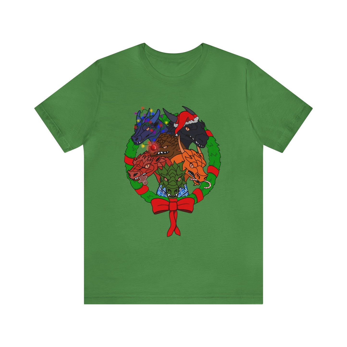 Dragon Christmas with no snow version - Unisex T-shirt