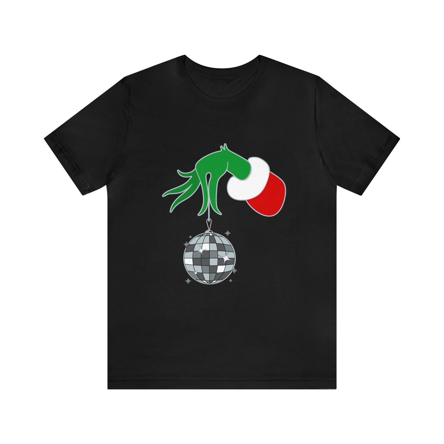 Grinchy Groovy and Bright Jingle Disco Ball - Unisex T-shirt