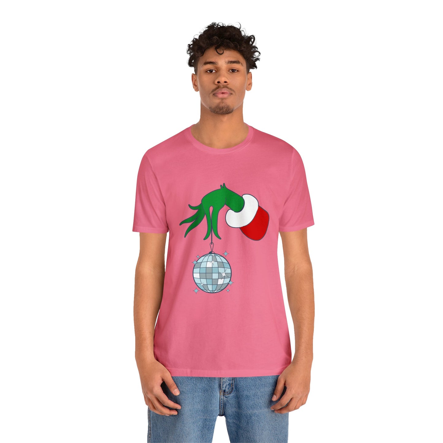 Grinchy Groovy and Bright Jingle Disco Ball - Unisex T-shirt