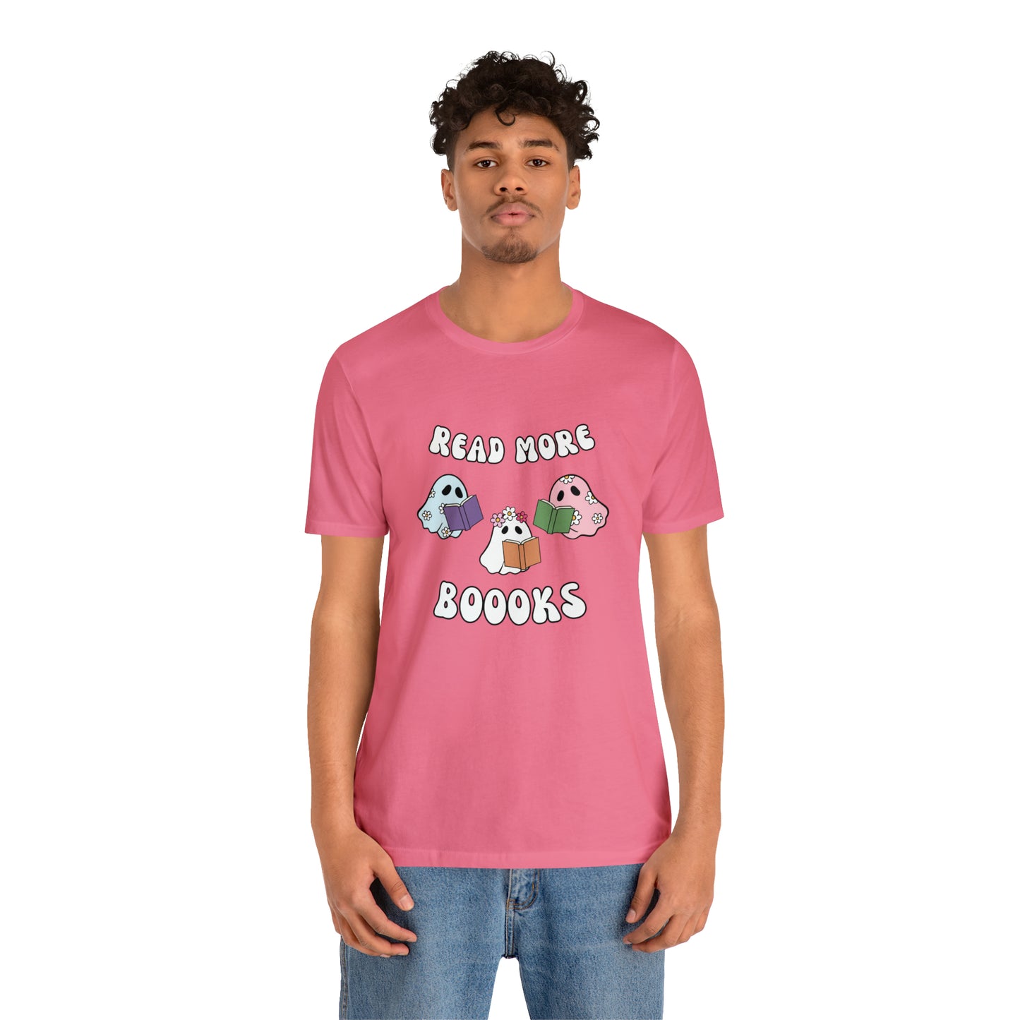 Read More Boooks Ghouls, Unisex Jersey Short Sleeve Tee